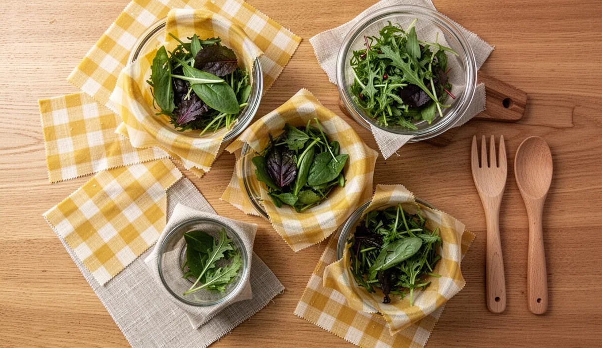 Turning Scraps of Linen into Beeswax Food Wraps